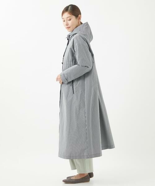 GIANNI LO GIUDICE / ジャンニ・ロ・ジュディチェ その他アウター | [洗える]ギンガムチェックタフタロングコート | 詳細4