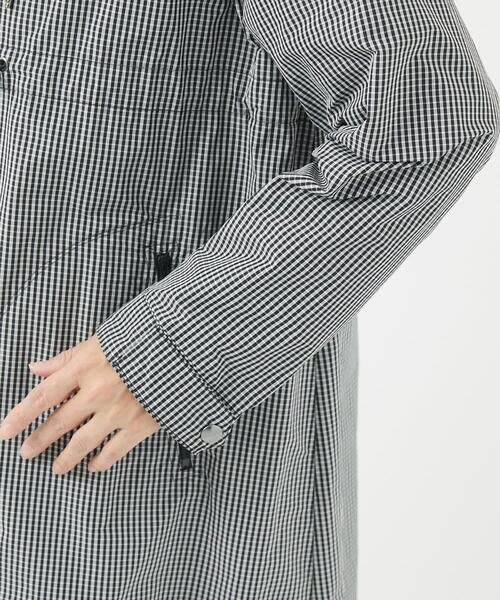 GIANNI LO GIUDICE / ジャンニ・ロ・ジュディチェ その他アウター | [洗える]ギンガムチェックタフタロングコート | 詳細8