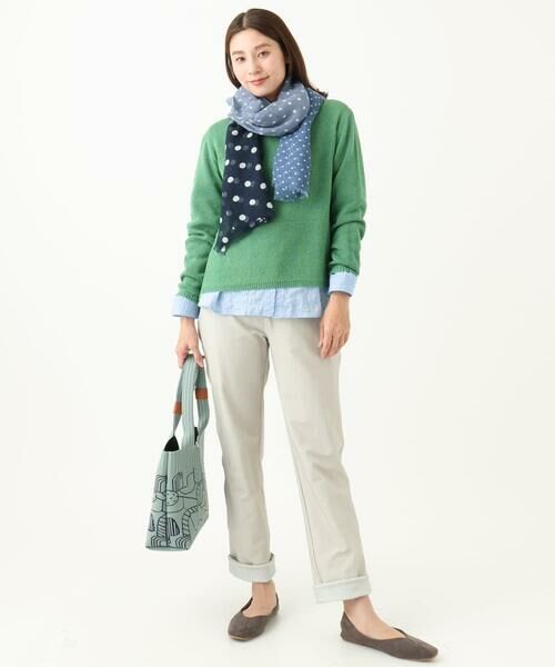 GIANNI LO GIUDICE / ジャンニ・ロ・ジュディチェ シャツ・ブラウス | [洗える・日本製]シャーリングシャンブレーブラウス | 詳細9