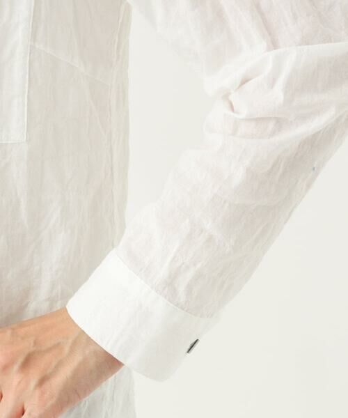 GIANNI LO GIUDICE / ジャンニ・ロ・ジュディチェ シャツ・ブラウス | [洗える・日本製]シャーリングシャンブレーブラウス | 詳細18