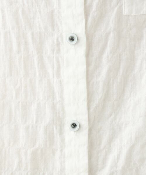 GIANNI LO GIUDICE / ジャンニ・ロ・ジュディチェ シャツ・ブラウス | [洗える・日本製]シャーリングシャンブレーブラウス | 詳細21