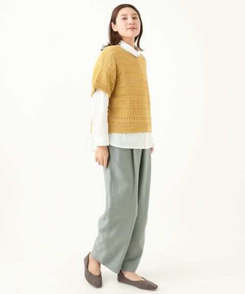 GIANNI LO GIUDICE / ジャンニ・ロ・ジュディチェ シャツ・ブラウス | [洗える・日本製]シャーリングシャンブレーブラウス | 詳細29