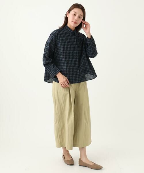 GIANNI LO GIUDICE / ジャンニ・ロ・ジュディチェ シャツ・ブラウス | [洗える]塩縮ドットシャツブラウス | 詳細5