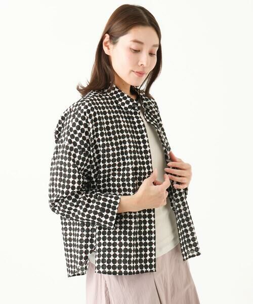 GIANNI LO GIUDICE / ジャンニ・ロ・ジュディチェ シャツ・ブラウス | [洗える]塩縮ドットシャツブラウス | 詳細11