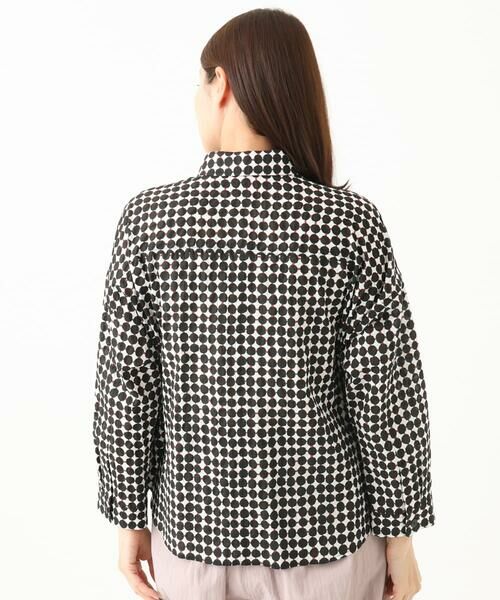 GIANNI LO GIUDICE / ジャンニ・ロ・ジュディチェ シャツ・ブラウス | [洗える]塩縮ドットシャツブラウス | 詳細14