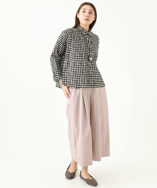 GIANNI LO GIUDICE / ジャンニ・ロ・ジュディチェ シャツ・ブラウス | [洗える]塩縮ドットシャツブラウス | 詳細19