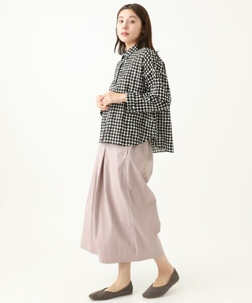 GIANNI LO GIUDICE / ジャンニ・ロ・ジュディチェ シャツ・ブラウス | [洗える]塩縮ドットシャツブラウス | 詳細20