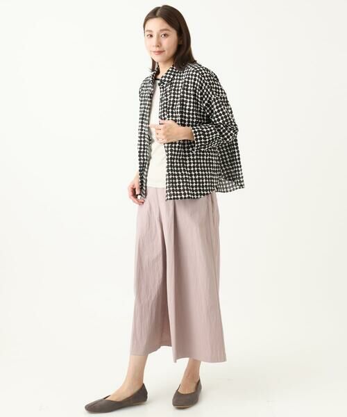 GIANNI LO GIUDICE / ジャンニ・ロ・ジュディチェ シャツ・ブラウス | [洗える]塩縮ドットシャツブラウス | 詳細22