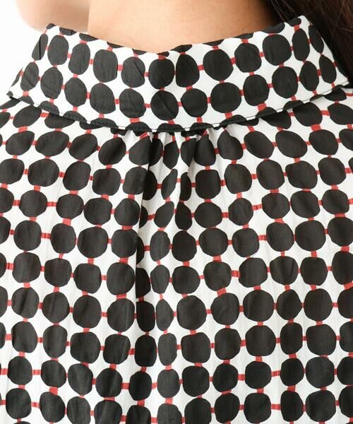 GIANNI LO GIUDICE / ジャンニ・ロ・ジュディチェ シャツ・ブラウス | [洗える]塩縮ドットチュニックブラウス | 詳細10