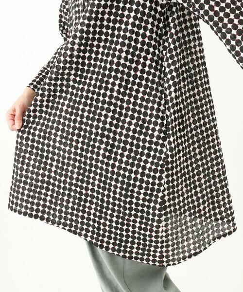 GIANNI LO GIUDICE / ジャンニ・ロ・ジュディチェ シャツ・ブラウス | [洗える]塩縮ドットチュニックブラウス | 詳細13