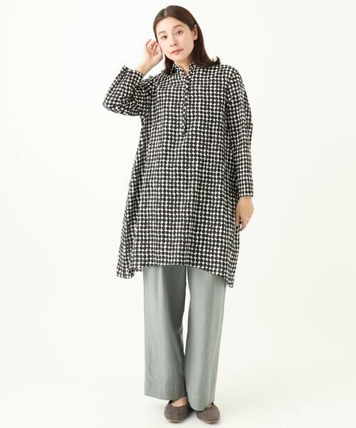 GIANNI LO GIUDICE / ジャンニ・ロ・ジュディチェ シャツ・ブラウス | [洗える]塩縮ドットチュニックブラウス | 詳細16