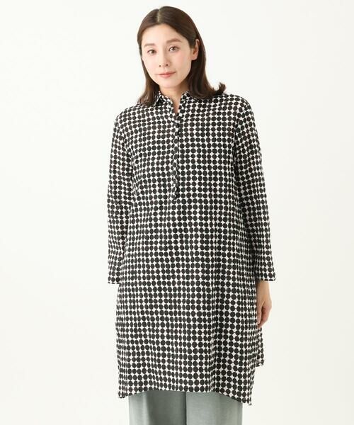 GIANNI LO GIUDICE / ジャンニ・ロ・ジュディチェ シャツ・ブラウス | [洗える]塩縮ドットチュニックブラウス | 詳細5