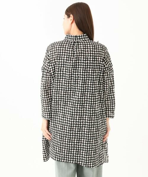 GIANNI LO GIUDICE / ジャンニ・ロ・ジュディチェ シャツ・ブラウス | [洗える]塩縮ドットチュニックブラウス | 詳細8