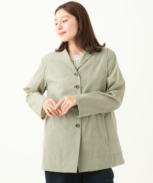 GIANNI LO GIUDICE / ジャンニ・ロ・ジュディチェ セットアップ | [洗える・日本製]クレイペーパーナイロンジャケット | 詳細2