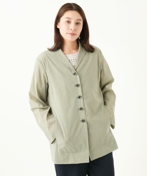 GIANNI LO GIUDICE / ジャンニ・ロ・ジュディチェ セットアップ | [洗える・日本製]クレイペーパーナイロンジャケット | 詳細3