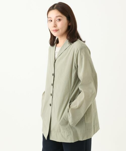 GIANNI LO GIUDICE / ジャンニ・ロ・ジュディチェ セットアップ | [洗える・日本製]クレイペーパーナイロンジャケット | 詳細4