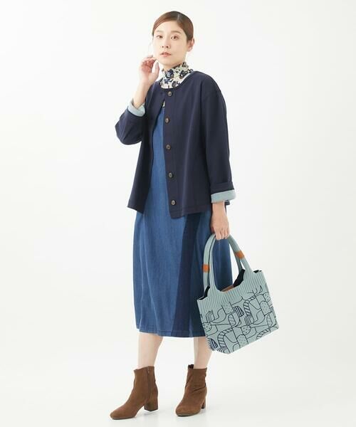 GIANNI LO GIUDICE / ジャンニ・ロ・ジュディチェ ロング・マキシ丈スカート | [洗える]フリクションデニムジャンパースカート | 詳細18