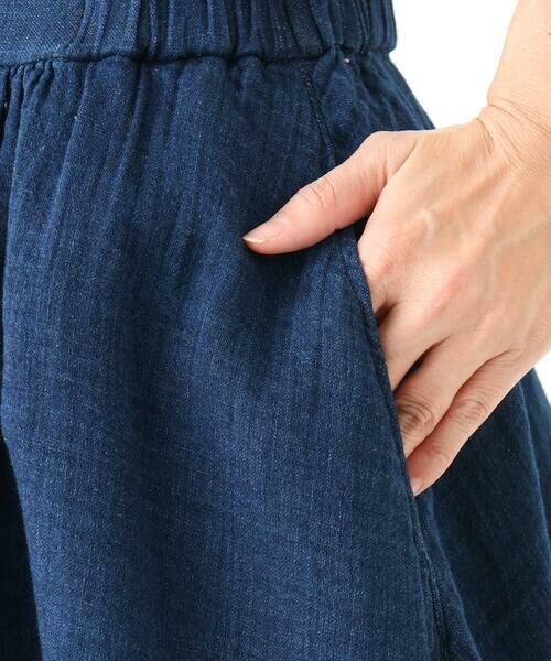 GIANNI LO GIUDICE / ジャンニ・ロ・ジュディチェ ロング・マキシ丈スカート | [洗える]二重織ガーゼデニムスカート | 詳細7