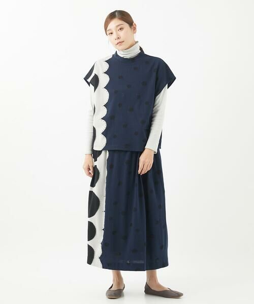 GIANNI LO GIUDICE / ジャンニ・ロ・ジュディチェ カットソー | [洗える・日本製]ウール混ドットジャガードカットソー | 詳細10