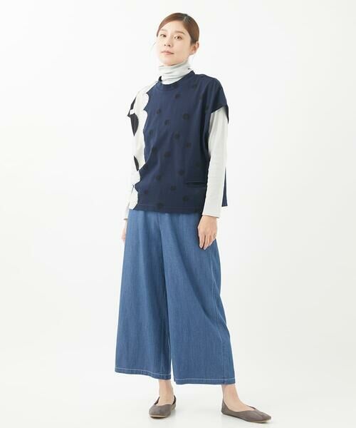 GIANNI LO GIUDICE / ジャンニ・ロ・ジュディチェ カットソー | [洗える・日本製]ウール混ドットジャガードカットソー | 詳細14