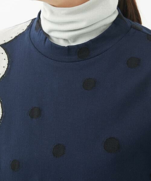 GIANNI LO GIUDICE / ジャンニ・ロ・ジュディチェ カットソー | [洗える・日本製]ウール混ドットジャガードカットソー | 詳細6