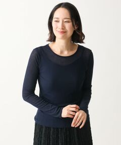 GIANNI LO GIUDICE / ジャンニ・ロ・ジュディチェ カットソー | [洗える・日本製]シアーストレッチフライスカットソー