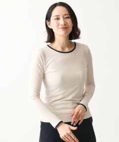 GIANNI LO GIUDICE / ジャンニ・ロ・ジュディチェ カットソー | [洗える・日本製]シアーストレッチフライスカットソー