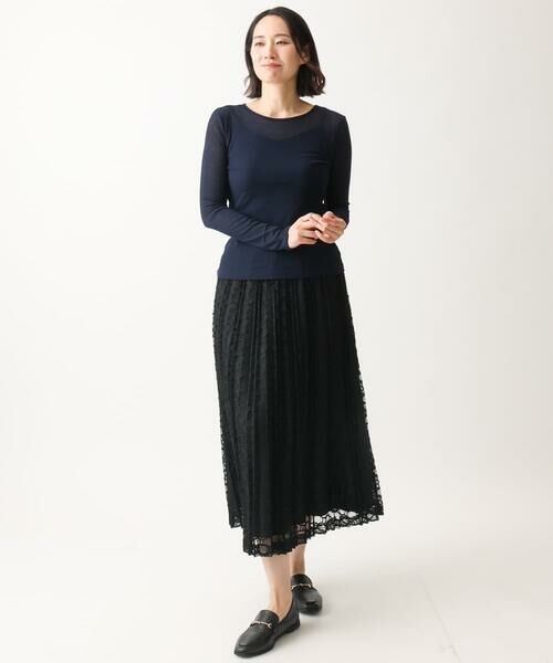 GIANNI LO GIUDICE / ジャンニ・ロ・ジュディチェ カットソー | [洗える・日本製]シアーストレッチフライスカットソー | 詳細4