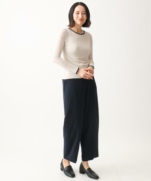 GIANNI LO GIUDICE / ジャンニ・ロ・ジュディチェ カットソー | [洗える・日本製]シアーストレッチフライスカットソー | 詳細15