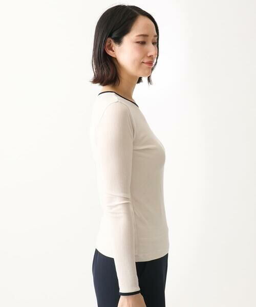 GIANNI LO GIUDICE / ジャンニ・ロ・ジュディチェ カットソー | [洗える・日本製]シアーストレッチフライスカットソー | 詳細9