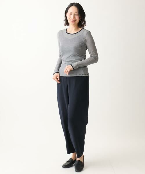 GIANNI LO GIUDICE / ジャンニ・ロ・ジュディチェ カットソー | [洗える・日本製]シアーストレッチフライスカットソー | 詳細20