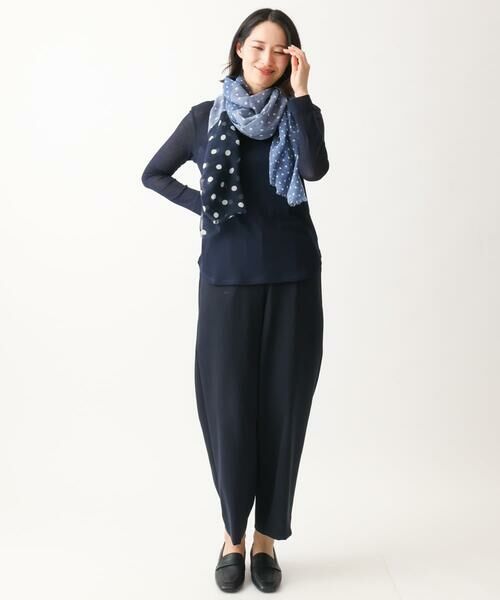 GIANNI LO GIUDICE / ジャンニ・ロ・ジュディチェ カットソー | [洗える・日本製]シアーストレッチフライスモックネックカットソー | 詳細11