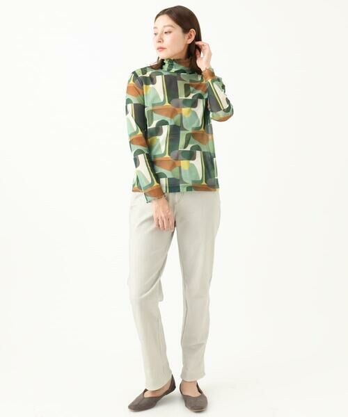 GIANNI LO GIUDICE / ジャンニ・ロ・ジュディチェ カットソー | [洗える・日本製]アブストラクト柄サモーラチュールカットソー | 詳細15