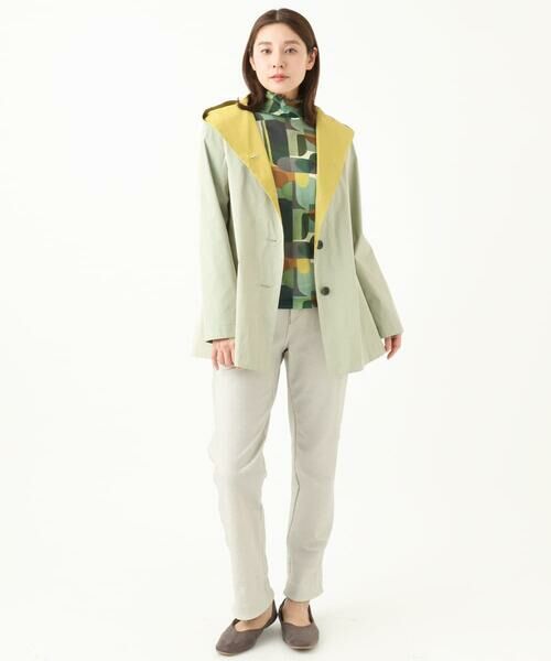 GIANNI LO GIUDICE / ジャンニ・ロ・ジュディチェ カットソー | [洗える・日本製]アブストラクト柄サモーラチュールカットソー | 詳細16