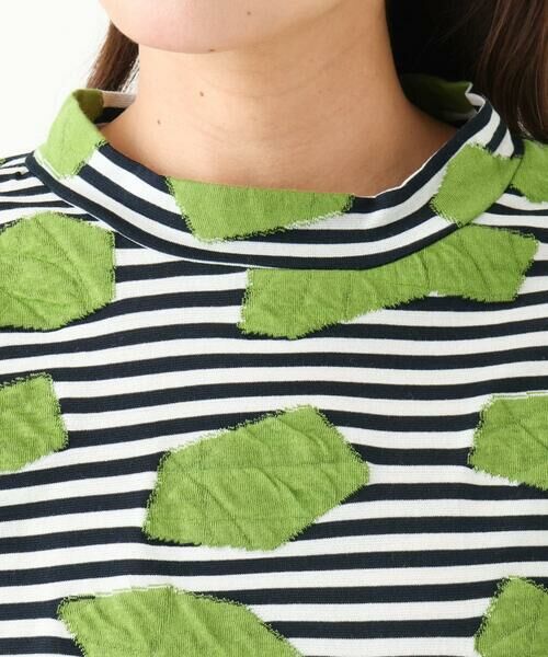 GIANNI LO GIUDICE / ジャンニ・ロ・ジュディチェ カットソー | [洗える・日本製]浮雲ジャガードロング丈カットソー | 詳細5