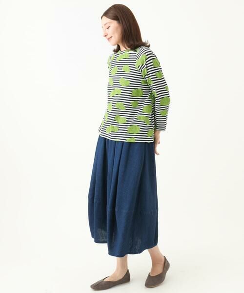 GIANNI LO GIUDICE / ジャンニ・ロ・ジュディチェ カットソー | [洗える・日本製]浮雲ジャガードショート丈カットソー | 詳細10