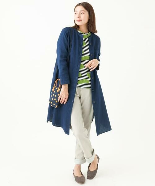 GIANNI LO GIUDICE / ジャンニ・ロ・ジュディチェ カットソー | [洗える・日本製]浮雲ジャガードショート丈カットソー | 詳細15