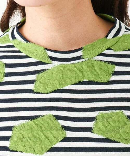 GIANNI LO GIUDICE / ジャンニ・ロ・ジュディチェ カットソー | [洗える・日本製]浮雲ジャガードショート丈カットソー | 詳細5