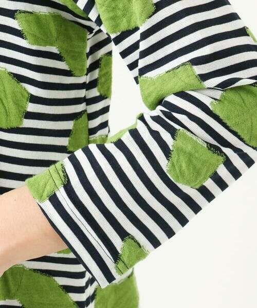 GIANNI LO GIUDICE / ジャンニ・ロ・ジュディチェ カットソー | [洗える・日本製]浮雲ジャガードショート丈カットソー | 詳細6