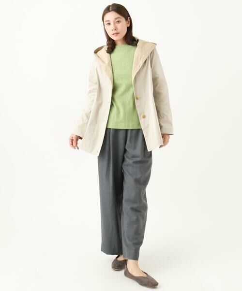 GIANNI LO GIUDICE / ジャンニ・ロ・ジュディチェ カットソー | [洗える・日本製]綿麻バイアスチェックジャガード | 詳細12