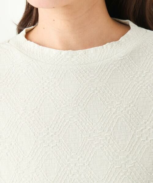 GIANNI LO GIUDICE / ジャンニ・ロ・ジュディチェ カットソー | [洗える・日本製]綿麻バイアスチェックジャガード | 詳細21