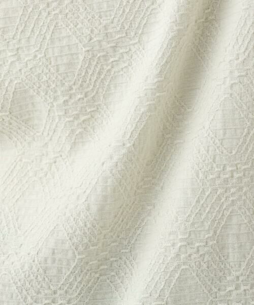 GIANNI LO GIUDICE / ジャンニ・ロ・ジュディチェ カットソー | [洗える・日本製]綿麻バイアスチェックジャガード | 詳細24