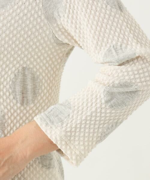 GIANNI LO GIUDICE / ジャンニ・ロ・ジュディチェ カットソー | [洗える・日本製]強撚コットンドットジャガードカットソー | 詳細10