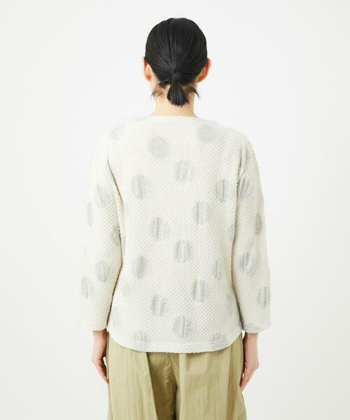 GIANNI LO GIUDICE / ジャンニ・ロ・ジュディチェ カットソー | [洗える・日本製]強撚コットンドットジャガードカットソー | 詳細17