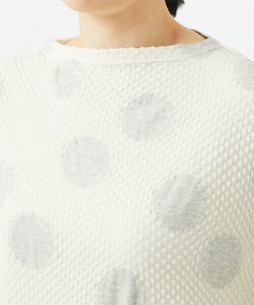 GIANNI LO GIUDICE / ジャンニ・ロ・ジュディチェ カットソー | [洗える・日本製]強撚コットンドットジャガードカットソー | 詳細18