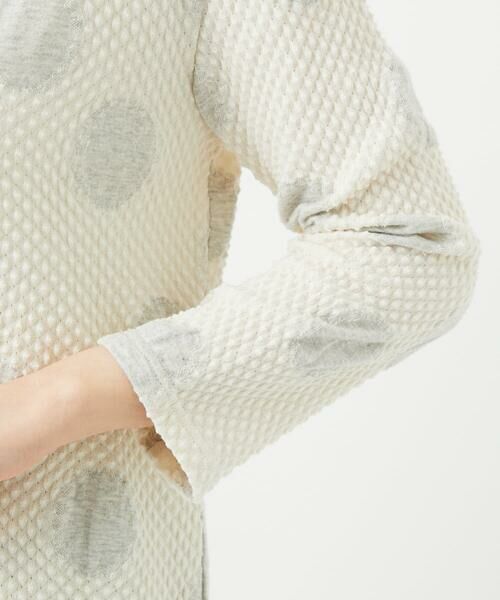 GIANNI LO GIUDICE / ジャンニ・ロ・ジュディチェ カットソー | [洗える・日本製]強撚コットンドットジャガードカットソー | 詳細19