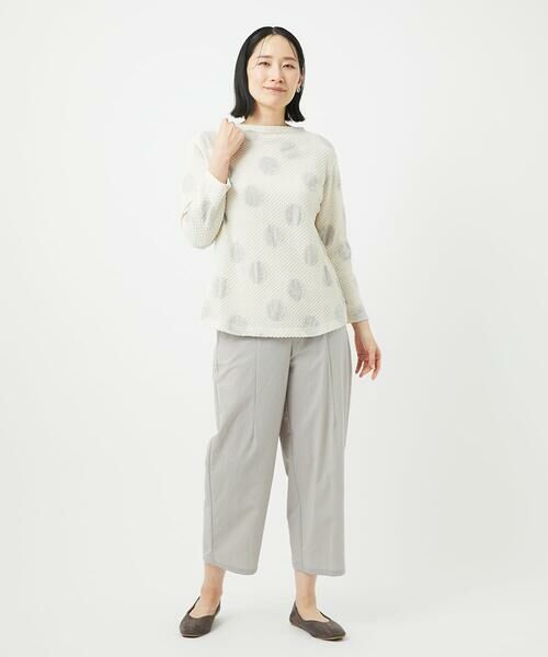 GIANNI LO GIUDICE / ジャンニ・ロ・ジュディチェ カットソー | [洗える・日本製]強撚コットンドットジャガードカットソー | 詳細25