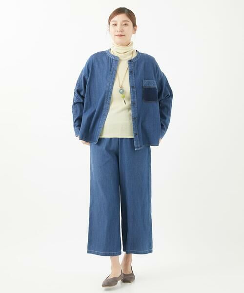 GIANNI LO GIUDICE / ジャンニ・ロ・ジュディチェ その他パンツ | [洗える]フリクションデニムパンツ | 詳細19