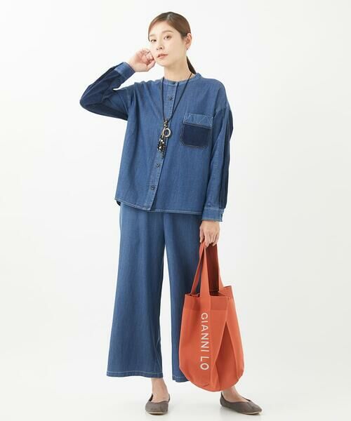 GIANNI LO GIUDICE / ジャンニ・ロ・ジュディチェ その他パンツ | [洗える]フリクションデニムパンツ | 詳細20