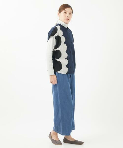 GIANNI LO GIUDICE / ジャンニ・ロ・ジュディチェ その他パンツ | [洗える]フリクションデニムパンツ | 詳細9